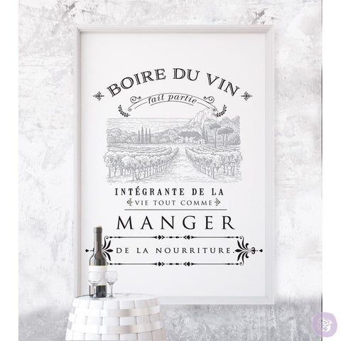 Boire Du Vin - Redesign By Prima Transfers