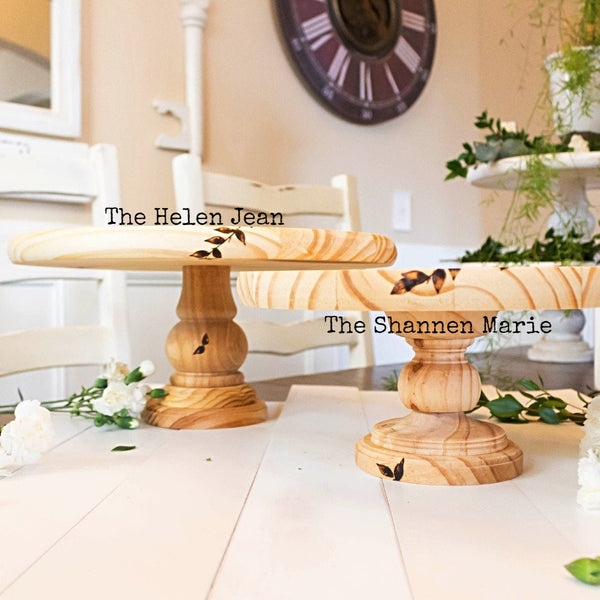 Rustic Cake Stands