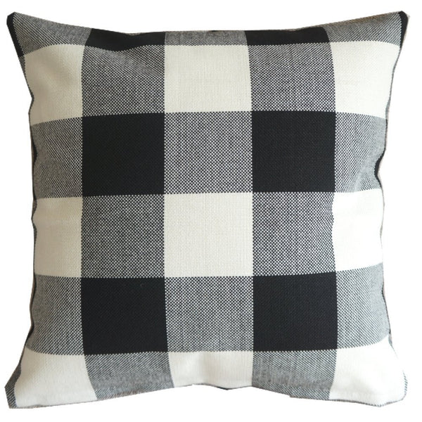 Checkered Decorator Throw Pillow